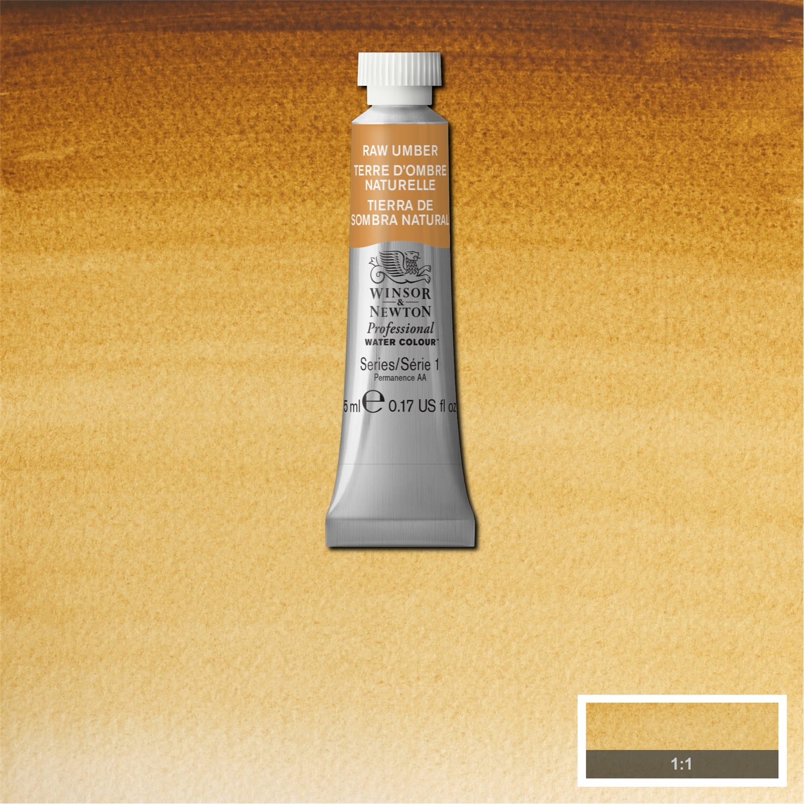 Acuarela Profesional Winsor & Newton 5ml - Varios Colores Amarillo Ocre