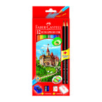 EcoLápiz x12 + Goma + Sacapuntas + 2 Grafitos Faber-Castell