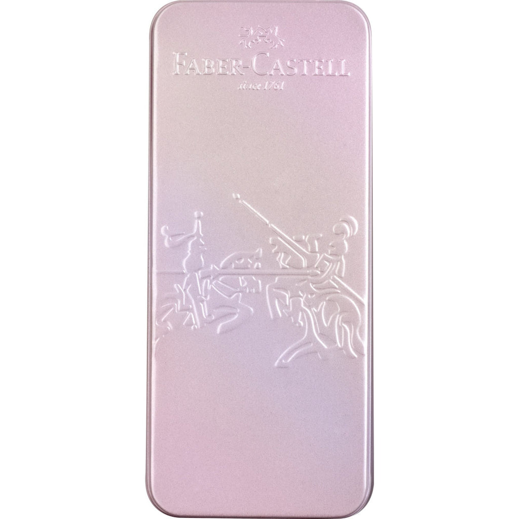 Pluma + Bolígrafo Grip Edition Faber-Castell Glam Pearl