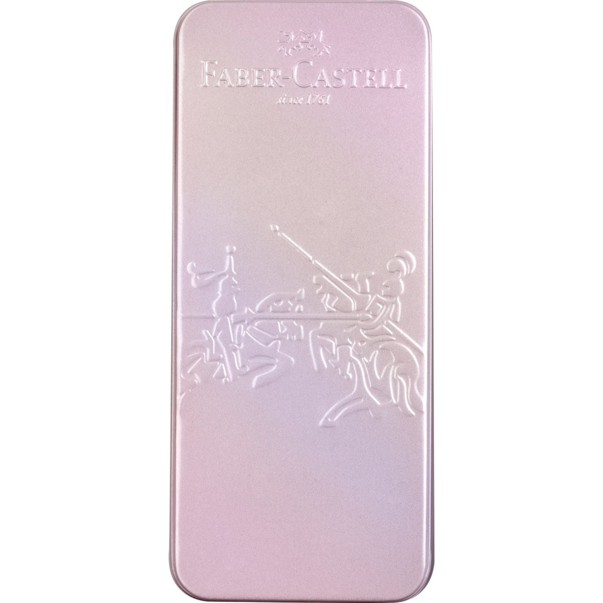 Pluma + Bolígrafo Grip Edition Faber-Castell Glam Pearl