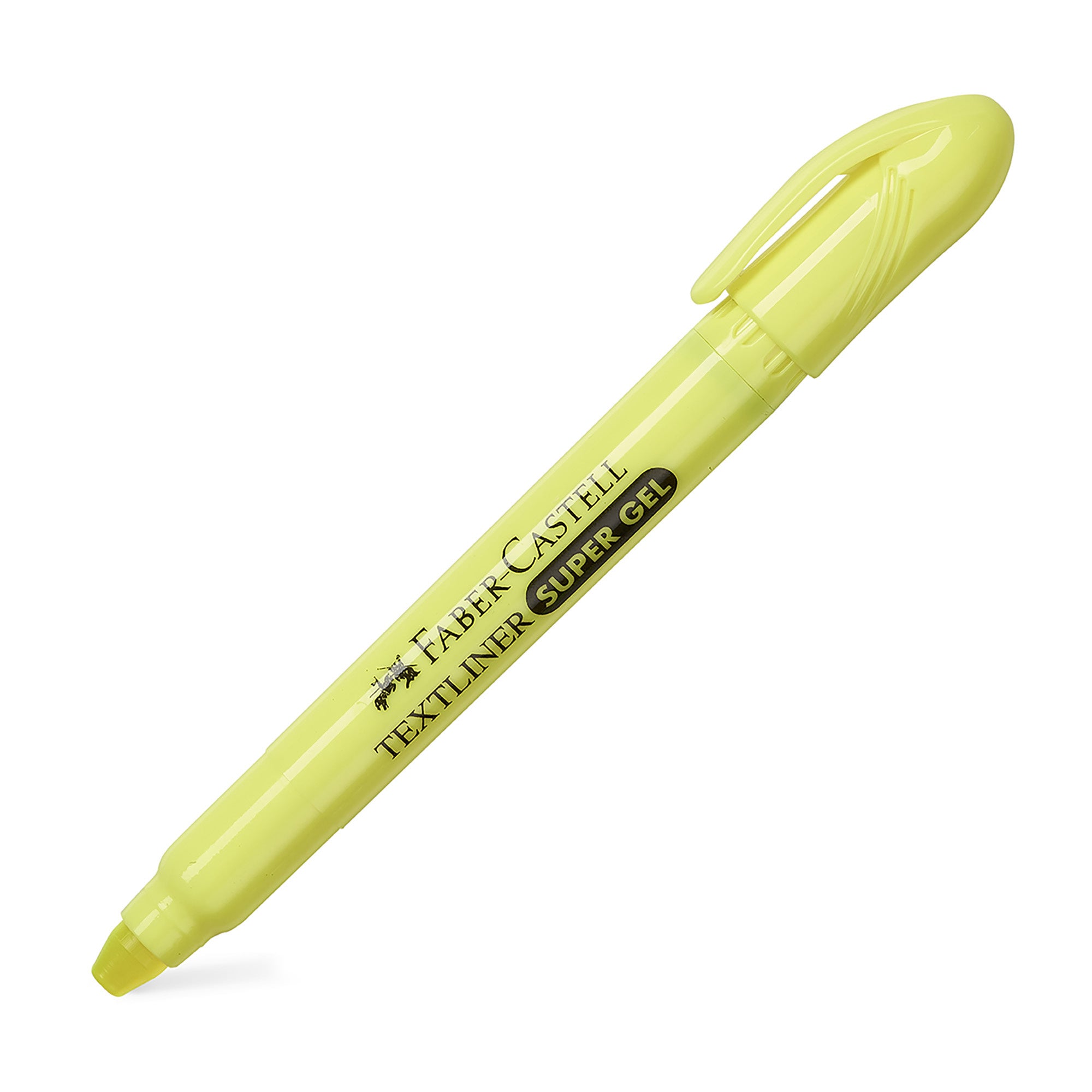 Resaltador Destacador Super Gel 1557 Faber-Castell Amarillo