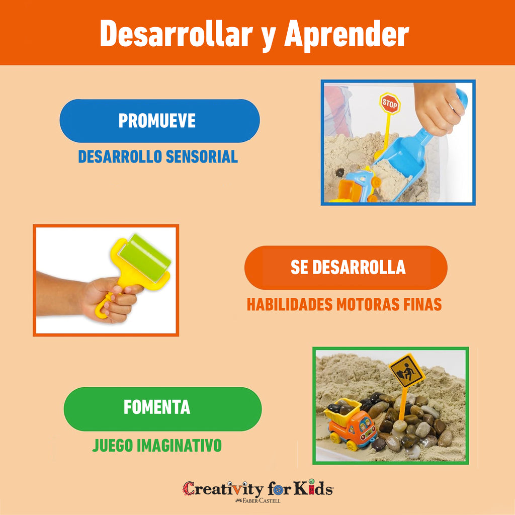 Creativity for Kids: Caja Sensorial - Zona de construcción