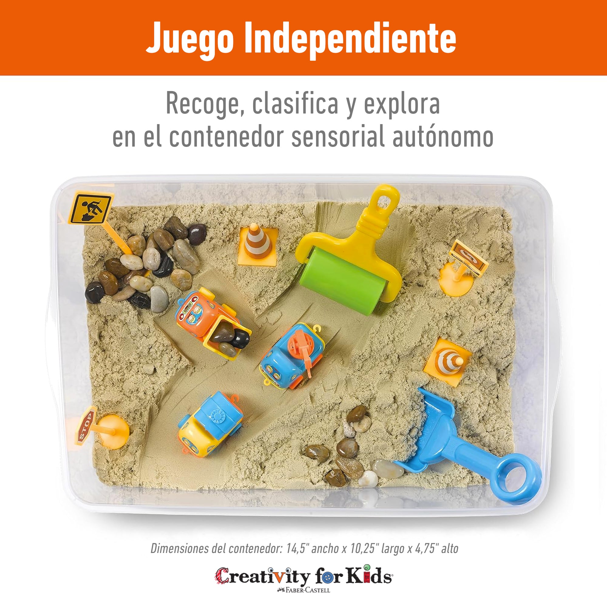 Creativity for Kids: Caja Sensorial - Zona de construcción