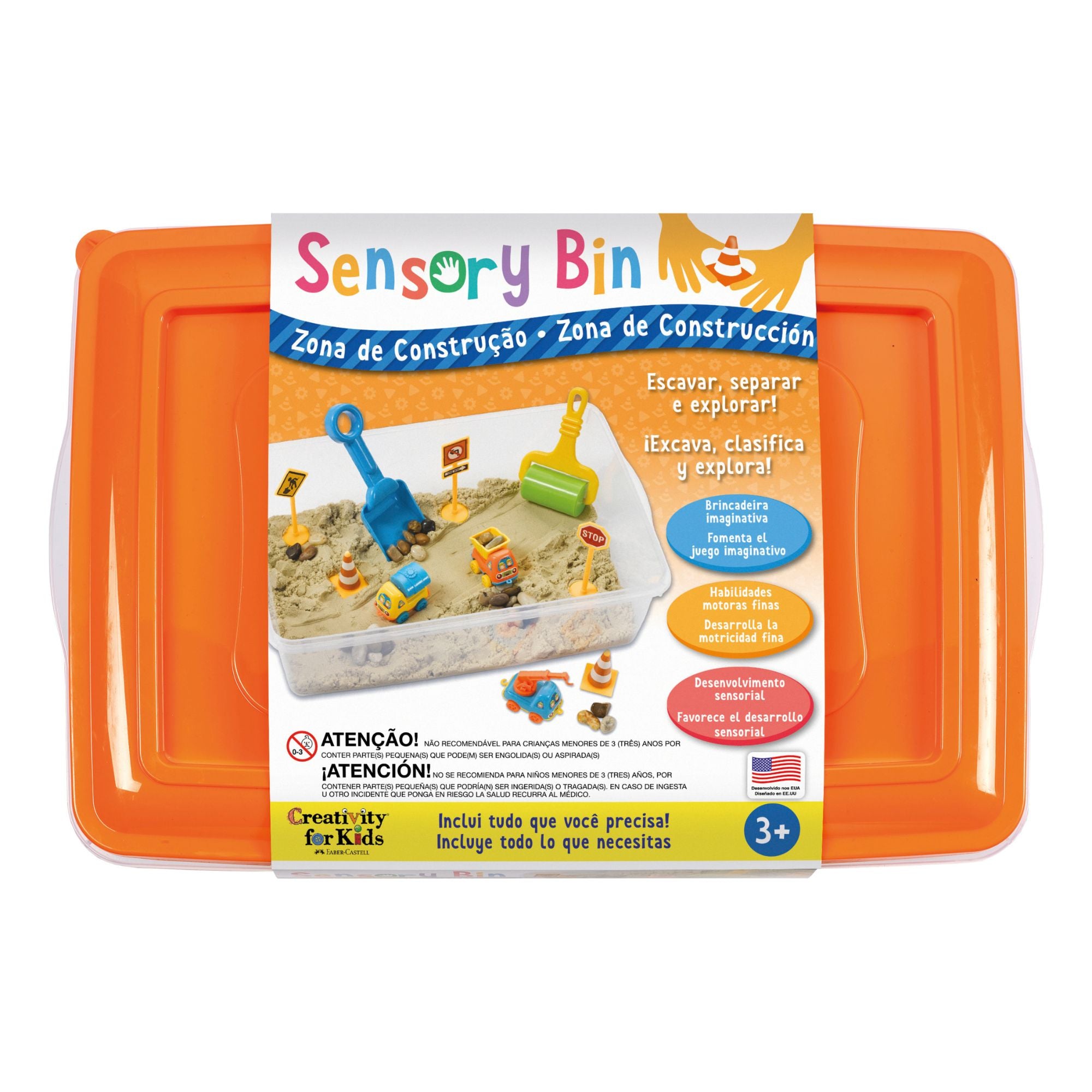 Creativity for Kids: Caja Sensorial - Zona de construcción