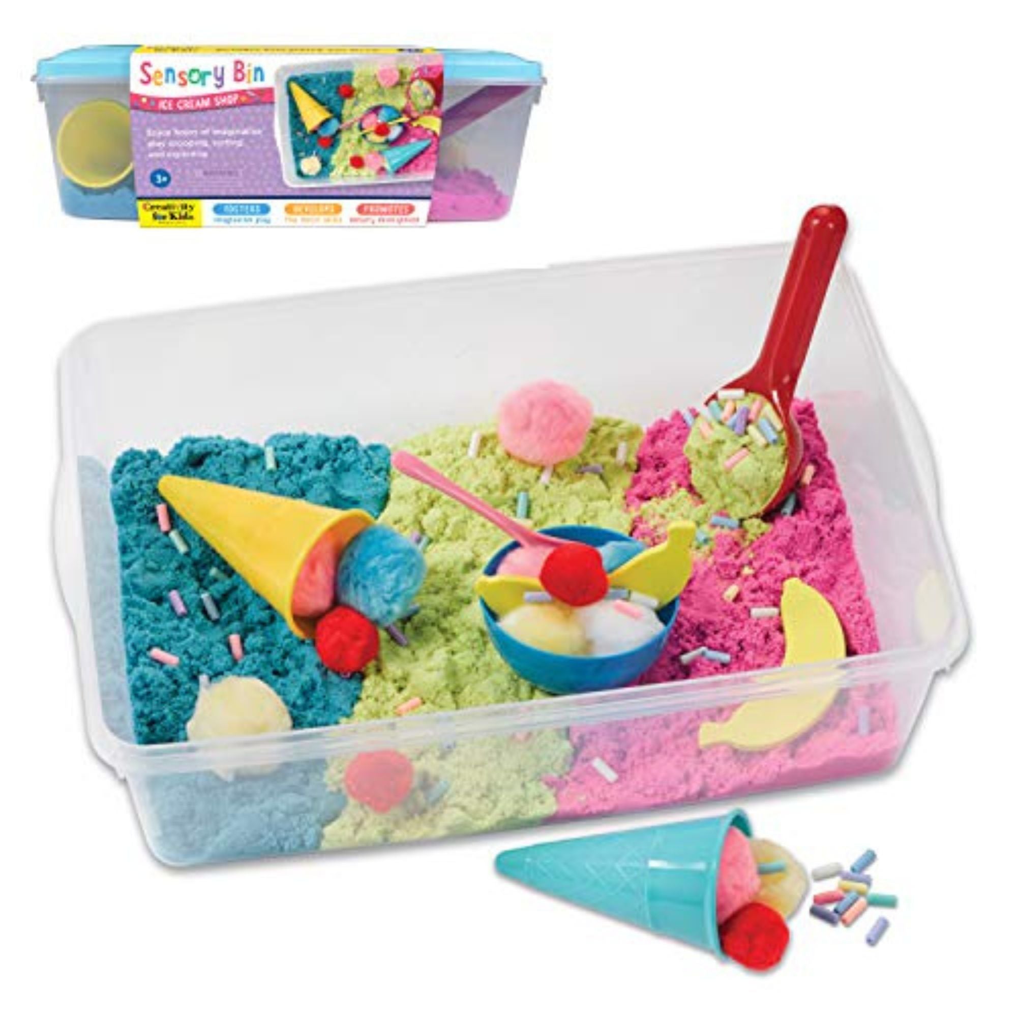 Creativity for Kids: Caja Sensorial - Tienda de helados