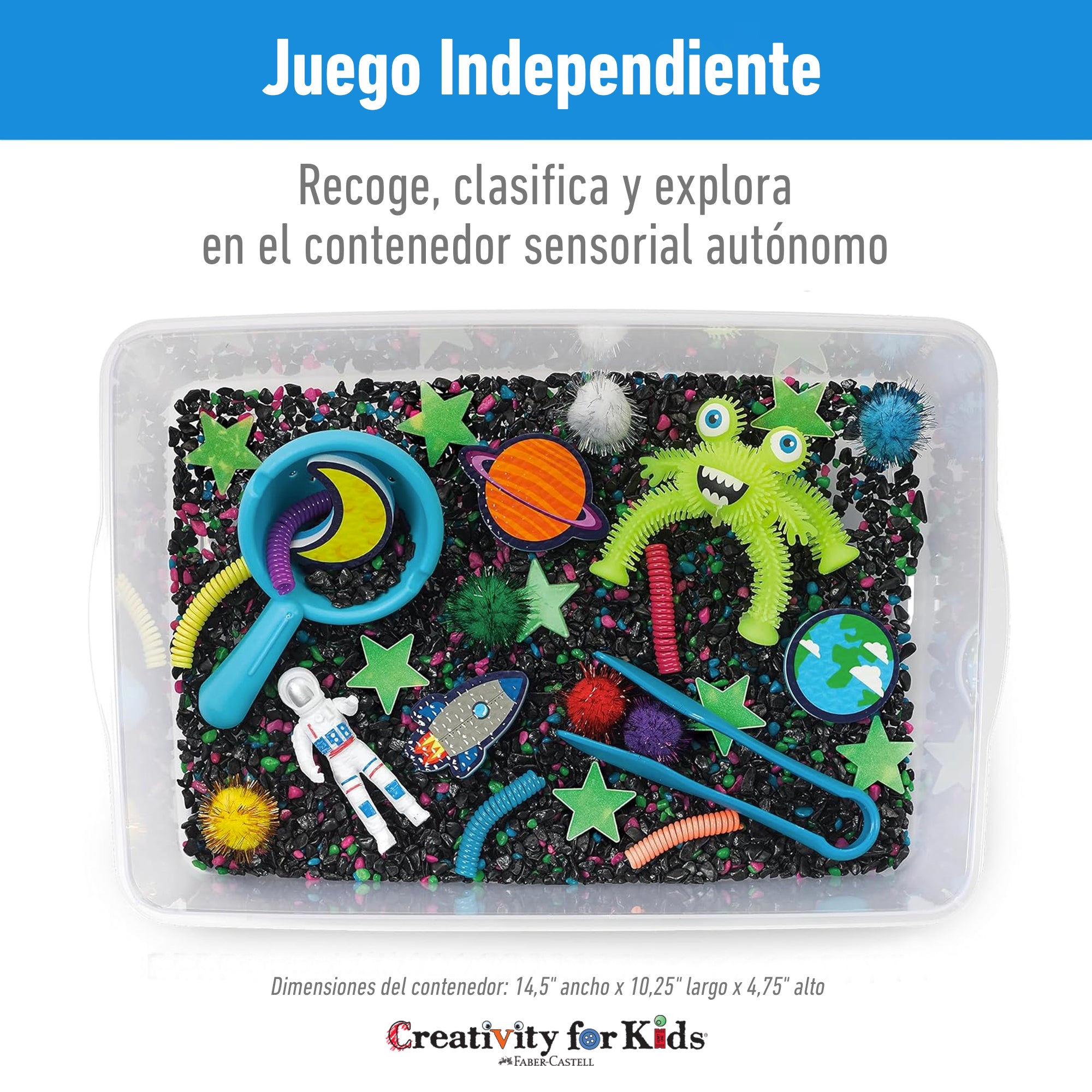 Creativity for Kids: Caja Sensorial - Espacio exterior