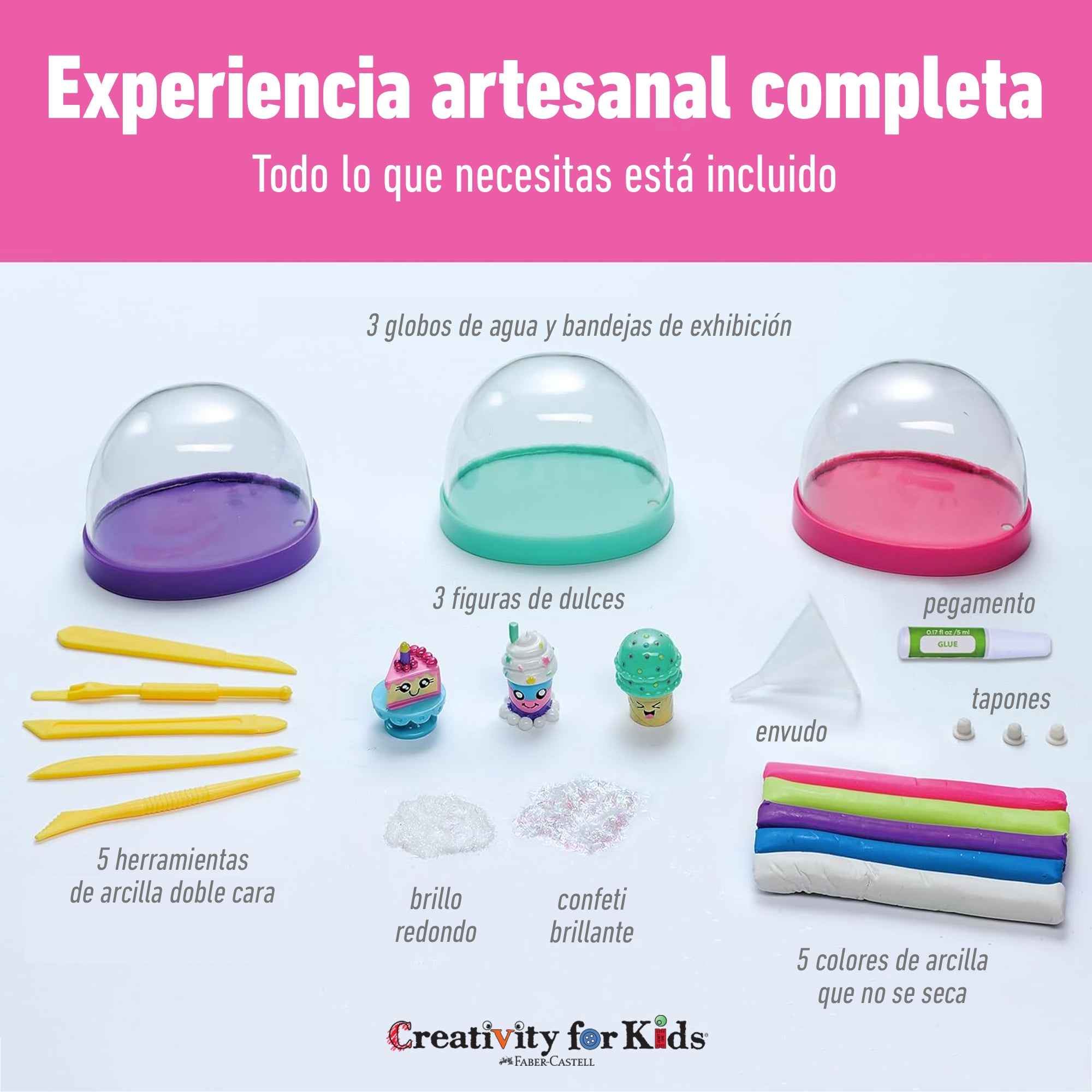 Creativity for Kids: Globos de nieve - Dulces