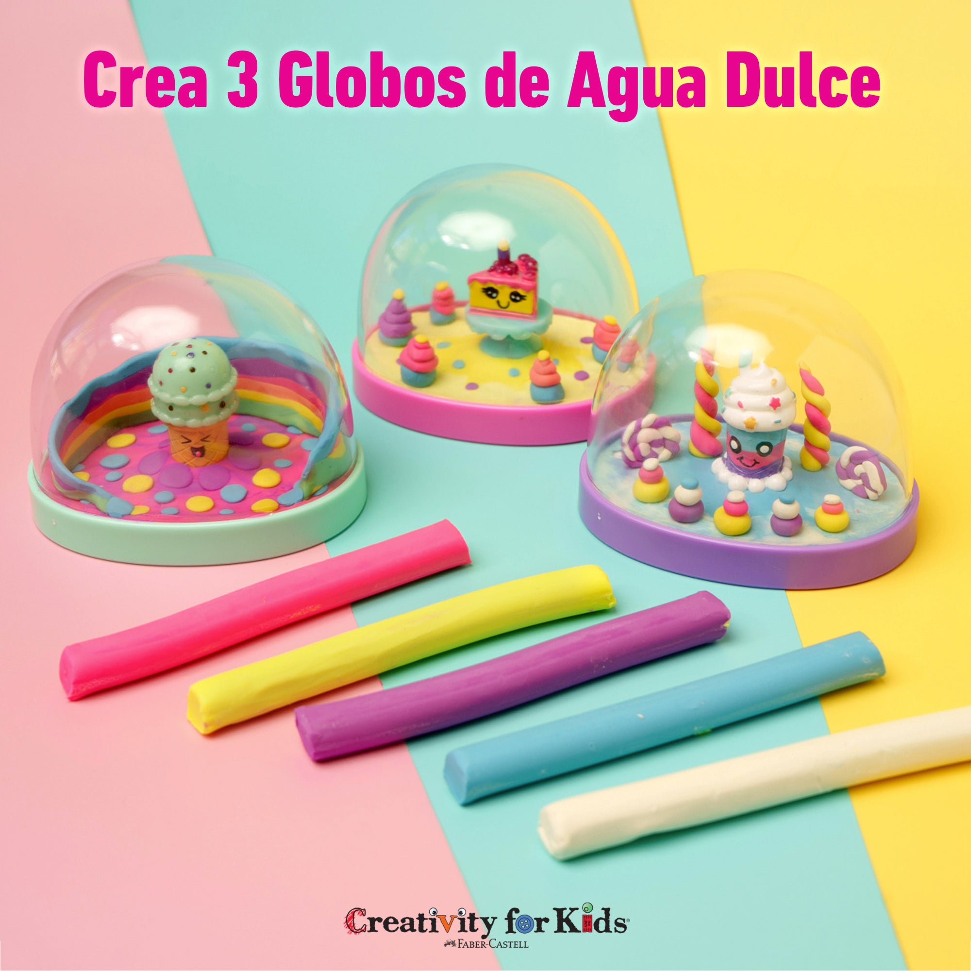 Creativity for Kids: Globos de nieve - Dulces