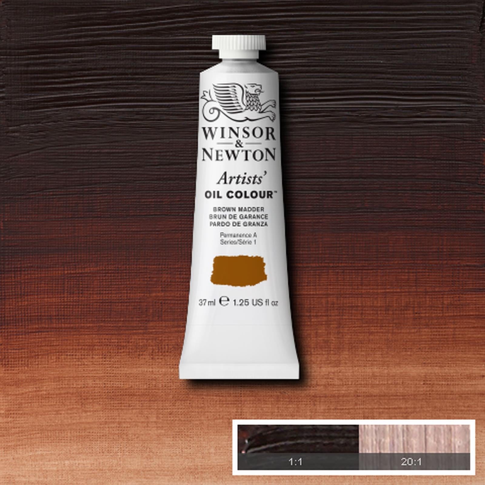 Oleo Artist Winsor & Newton 37ml - Varios Colores Pardo De Granza