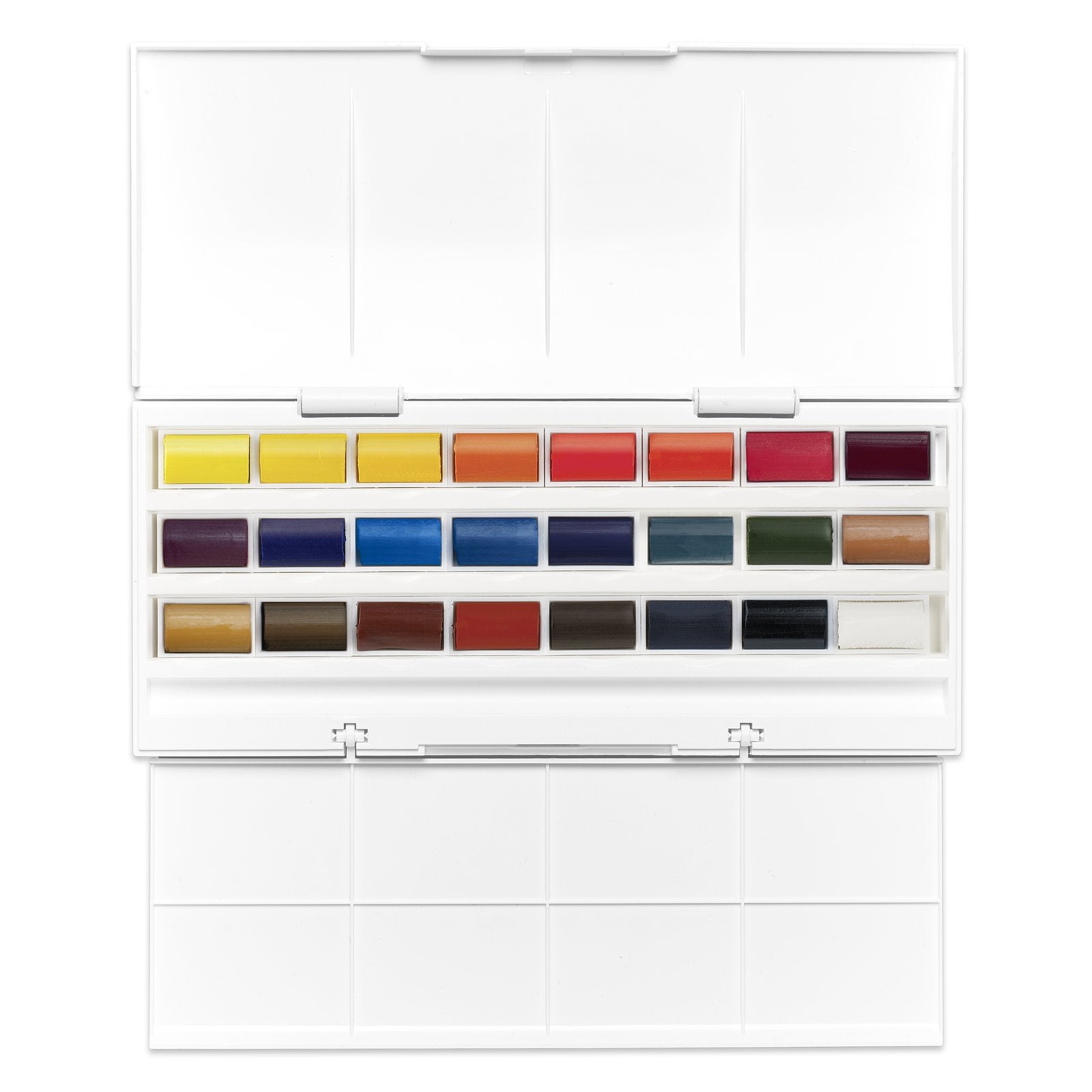 Set de Acuarelas Cotman Winsor & Newton 24 Godets Enteros