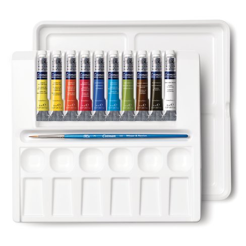 Acuarela Cotman Paleta Winsor & Newton 10 Tubos