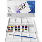 Acuarela Cotman winsor & Newton 24 Medio Godet Paint Plus