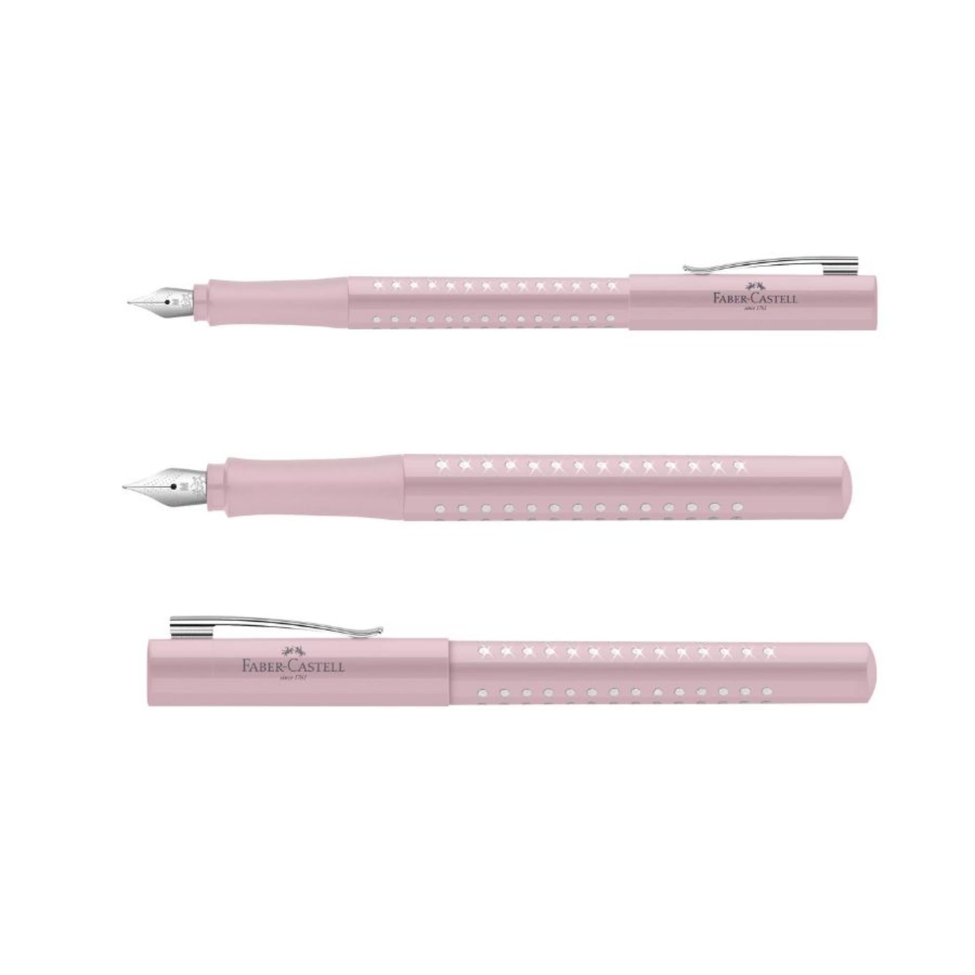 Pluma estilográfica rose Sparkle Tinta azul/M