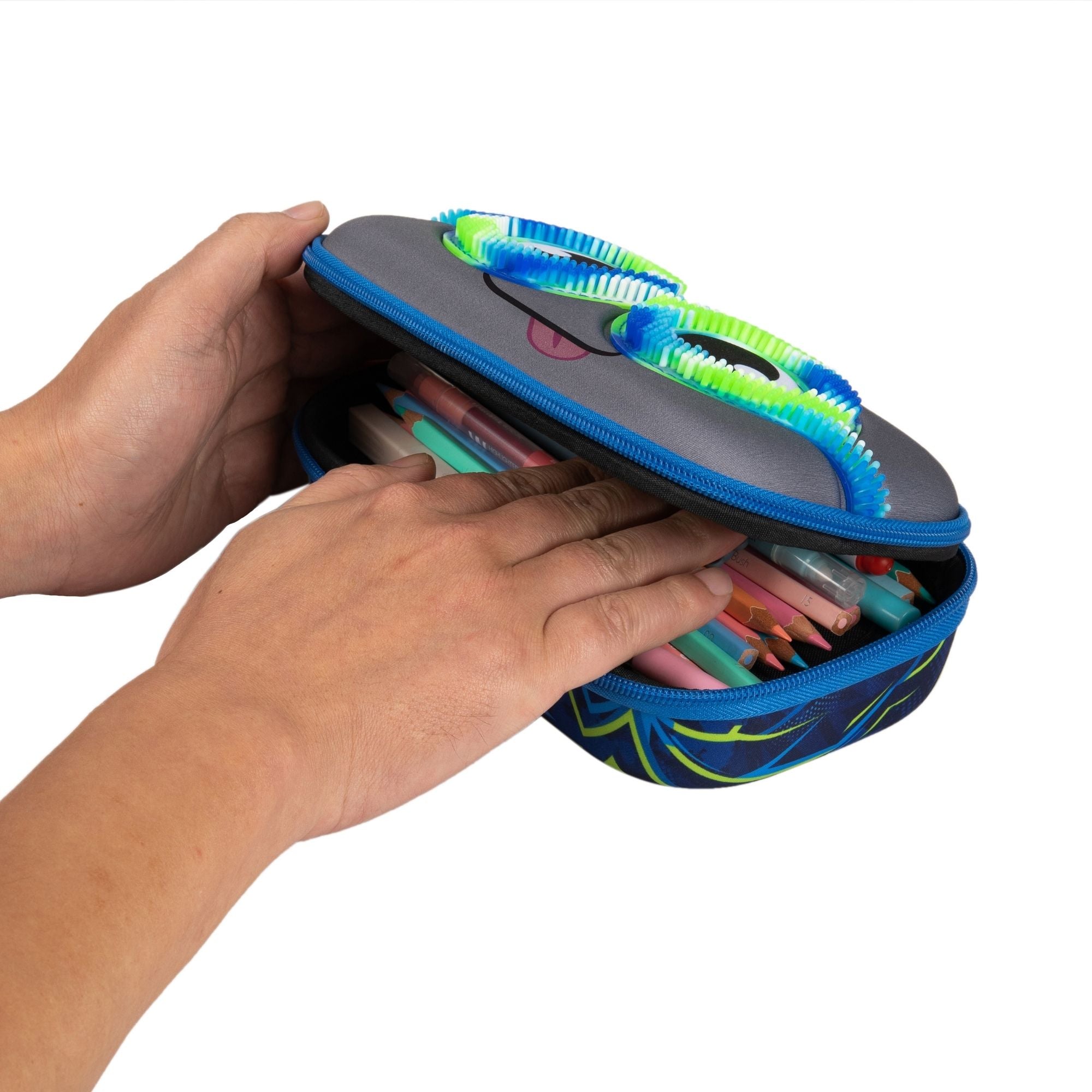 Estuche Escolar Rígido Sensory Black