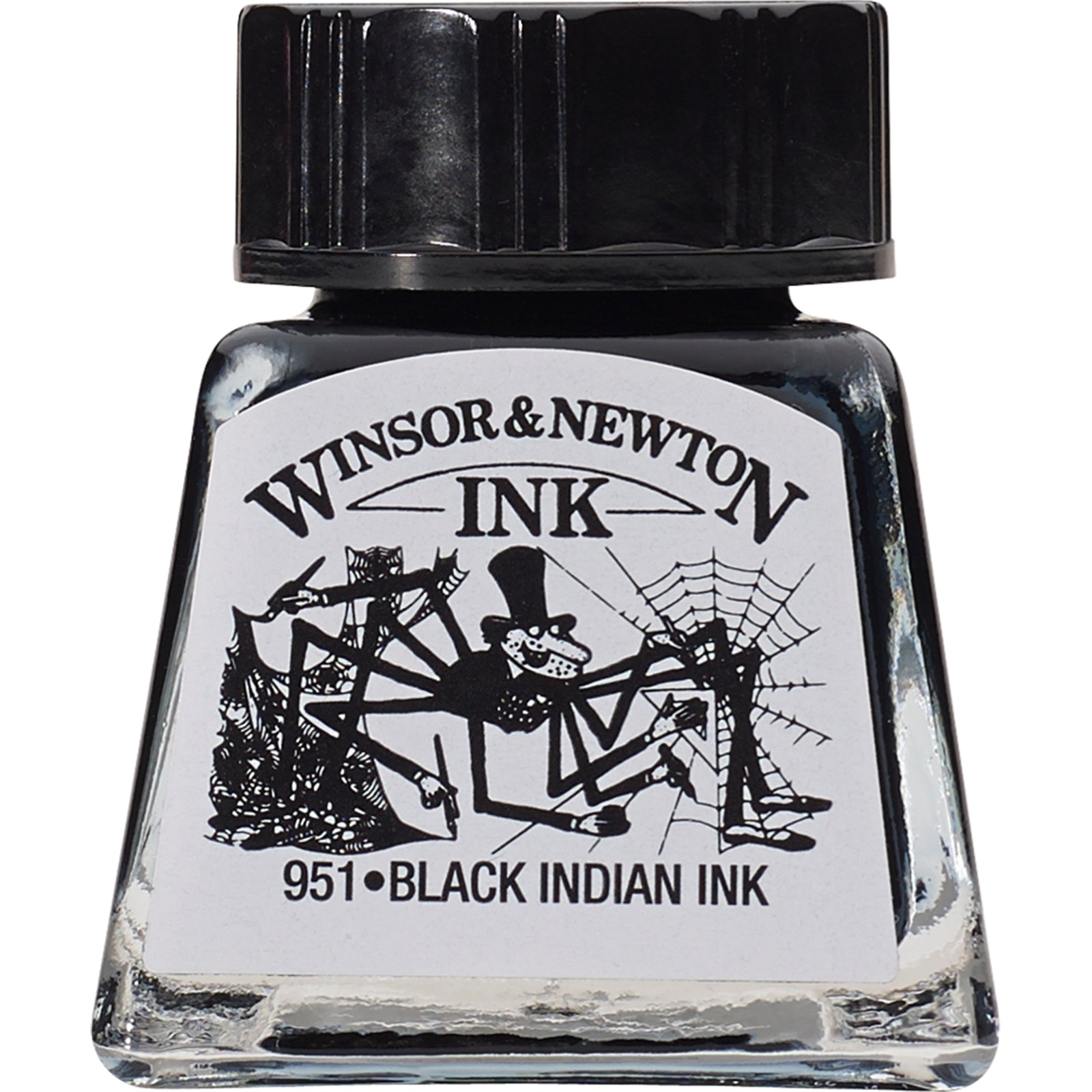 Tinta Para Dibujo Winsor & Newton 14ml - Varios Colores Negro