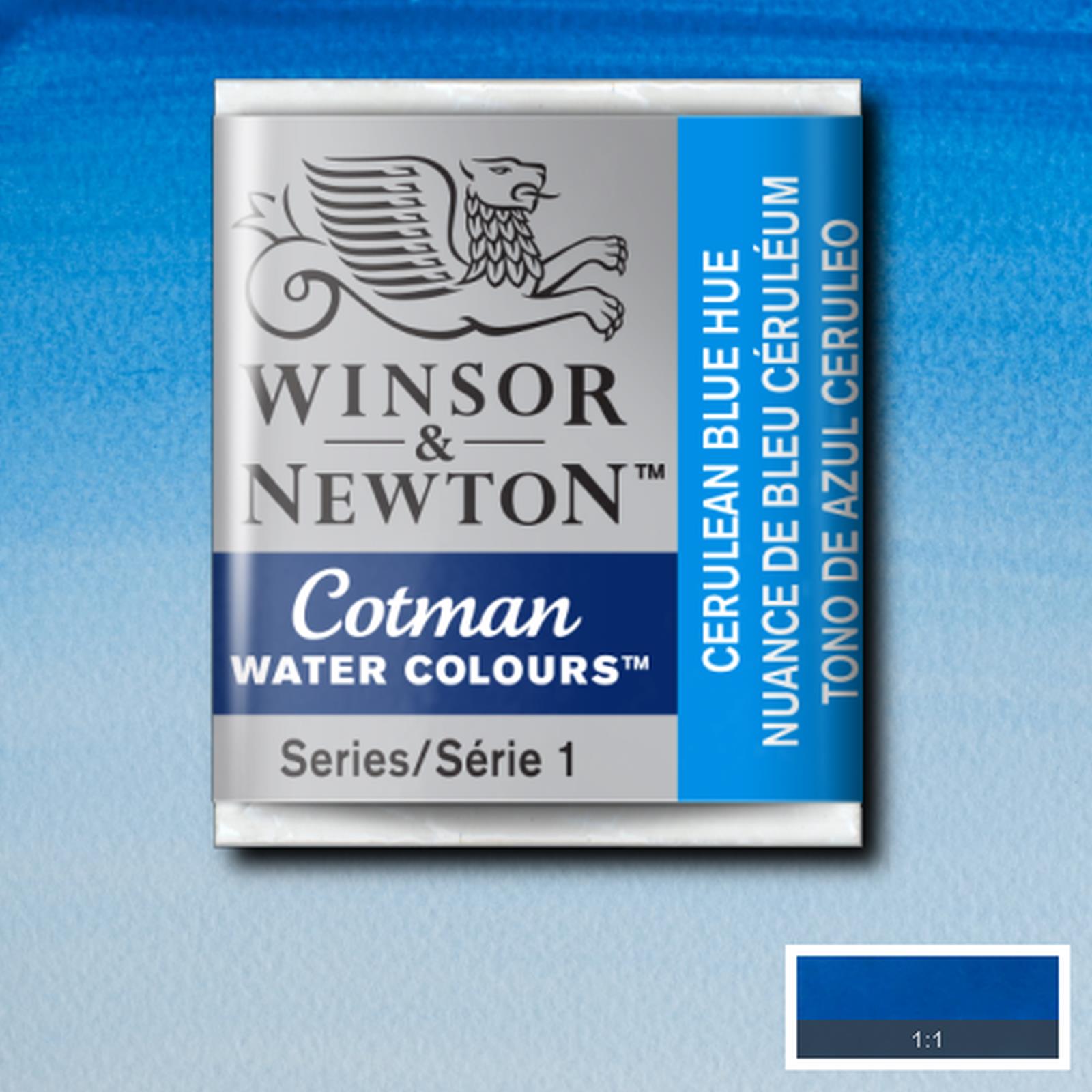 Acuarela Cotman Winsor & Newton Medio Pan - Varios Colores Tono Palo Rojo
