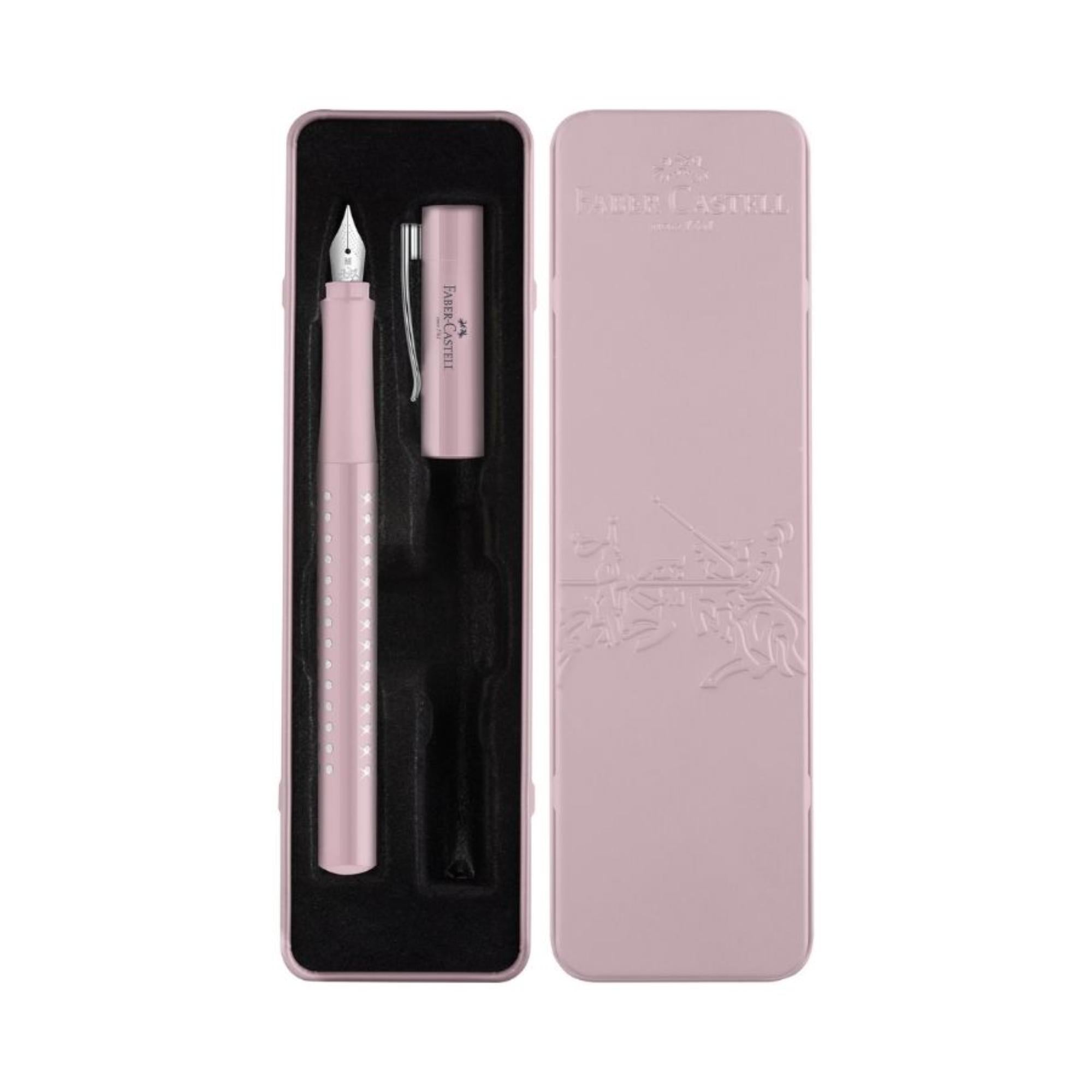 Pluma estilográfica Rose Sparkle Tinta azul/ M con estuche