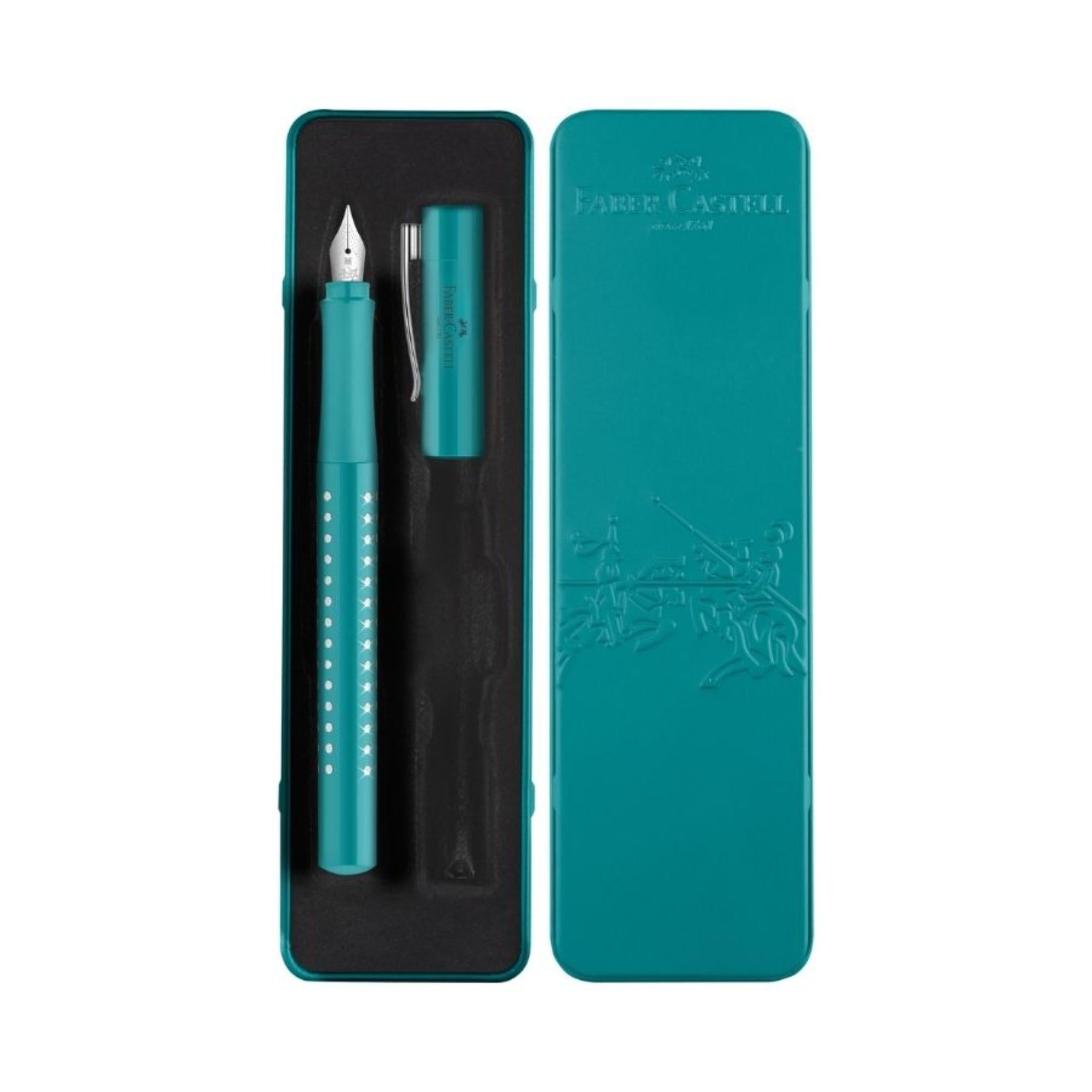 Pluma estilográfica Ocean Sparkle Tinta azul/ M con estuche
