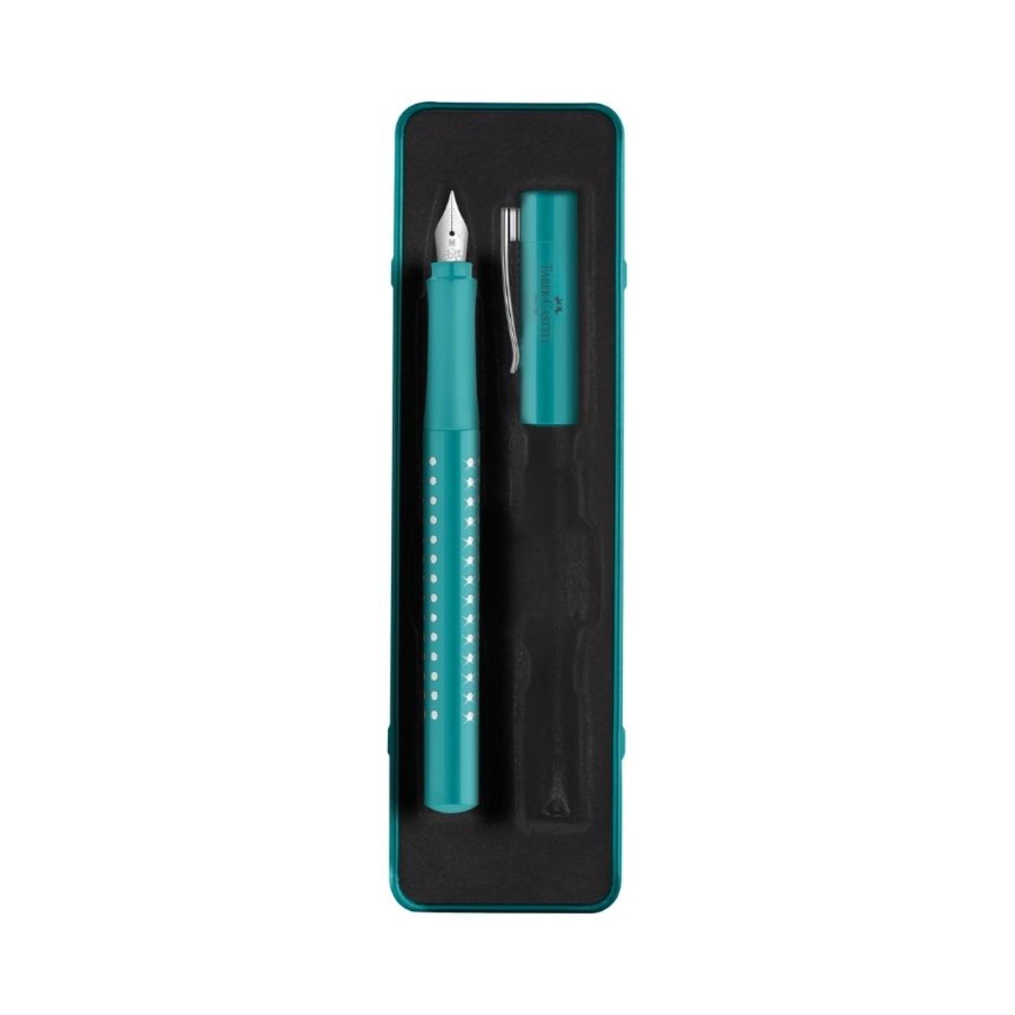Pluma estilográfica Ocean Sparkle Tinta azul/ M con estuche