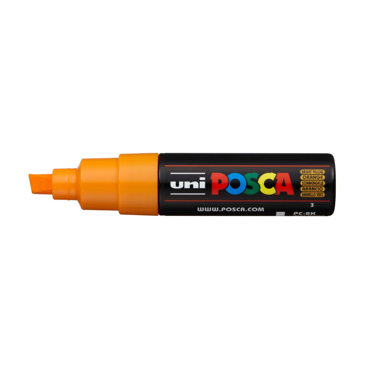 Marcador POSCA 8K - Varios Colores Amarillo Brillante