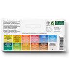 Set Acuarelas Cotman Winsor & Newton 12 Medio Godet + Pincel