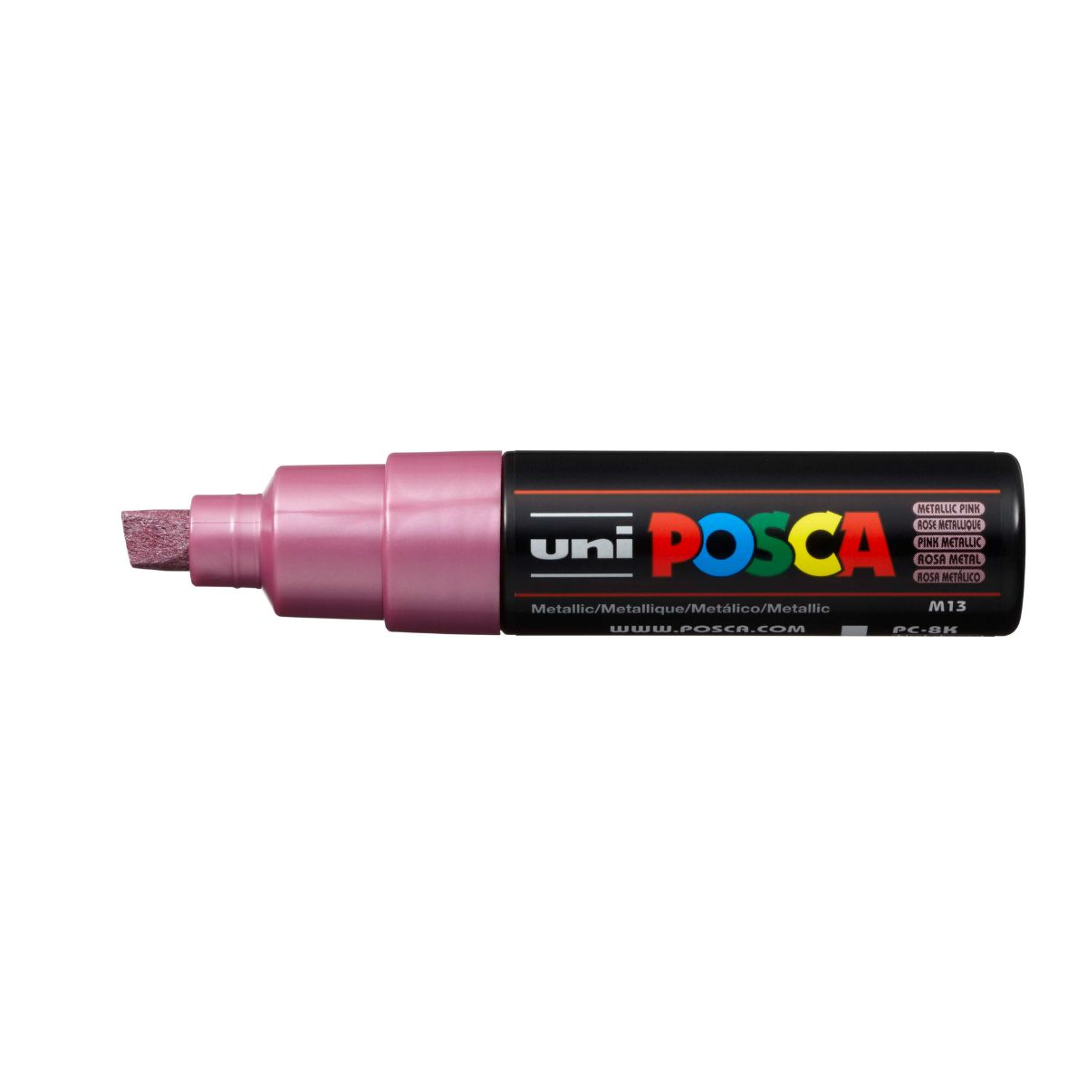 Marcador POSCA 8K - Varios Colores Rosa Metálico