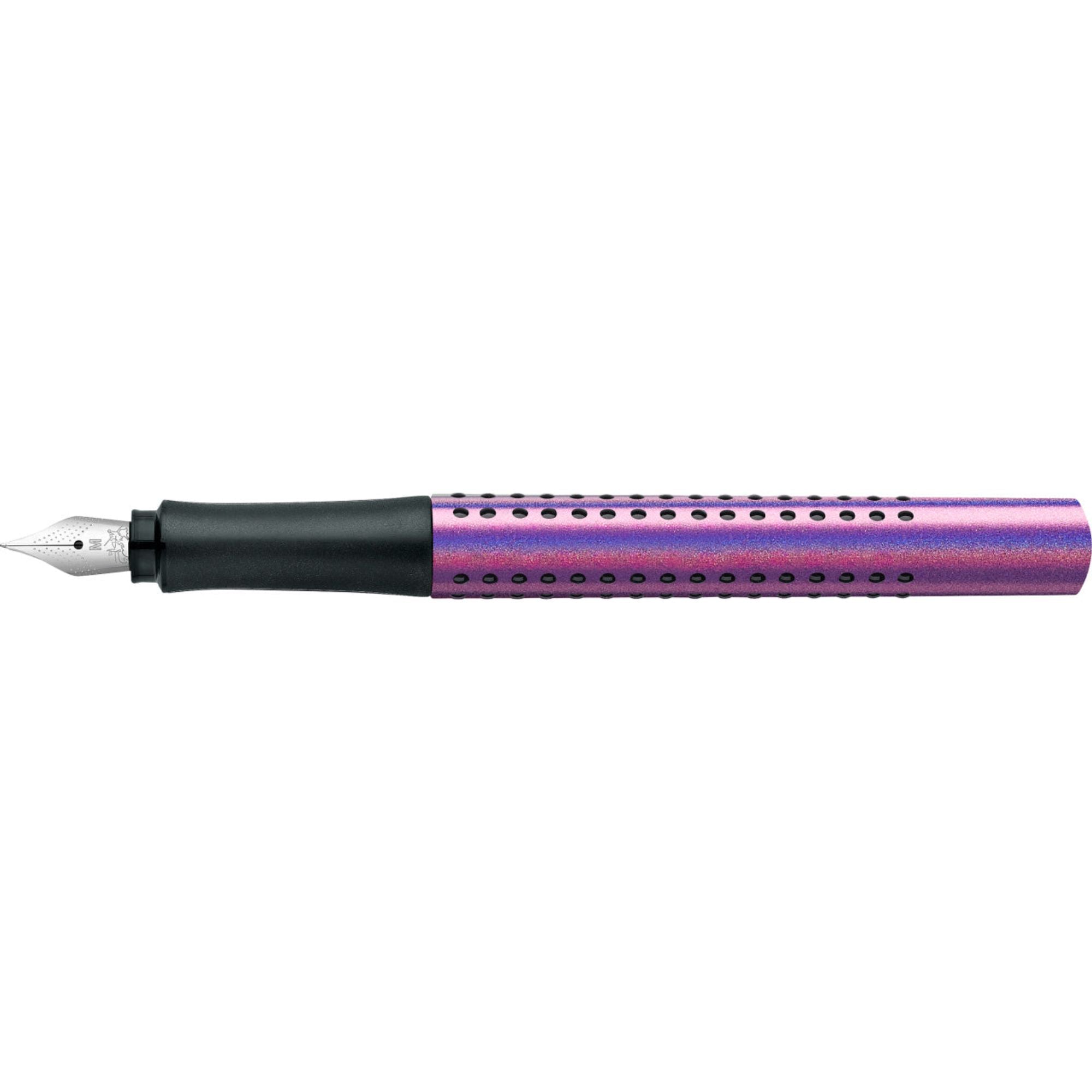 Pluma Estilográfica Grip Edition Faber-Castell M Glam Violet
