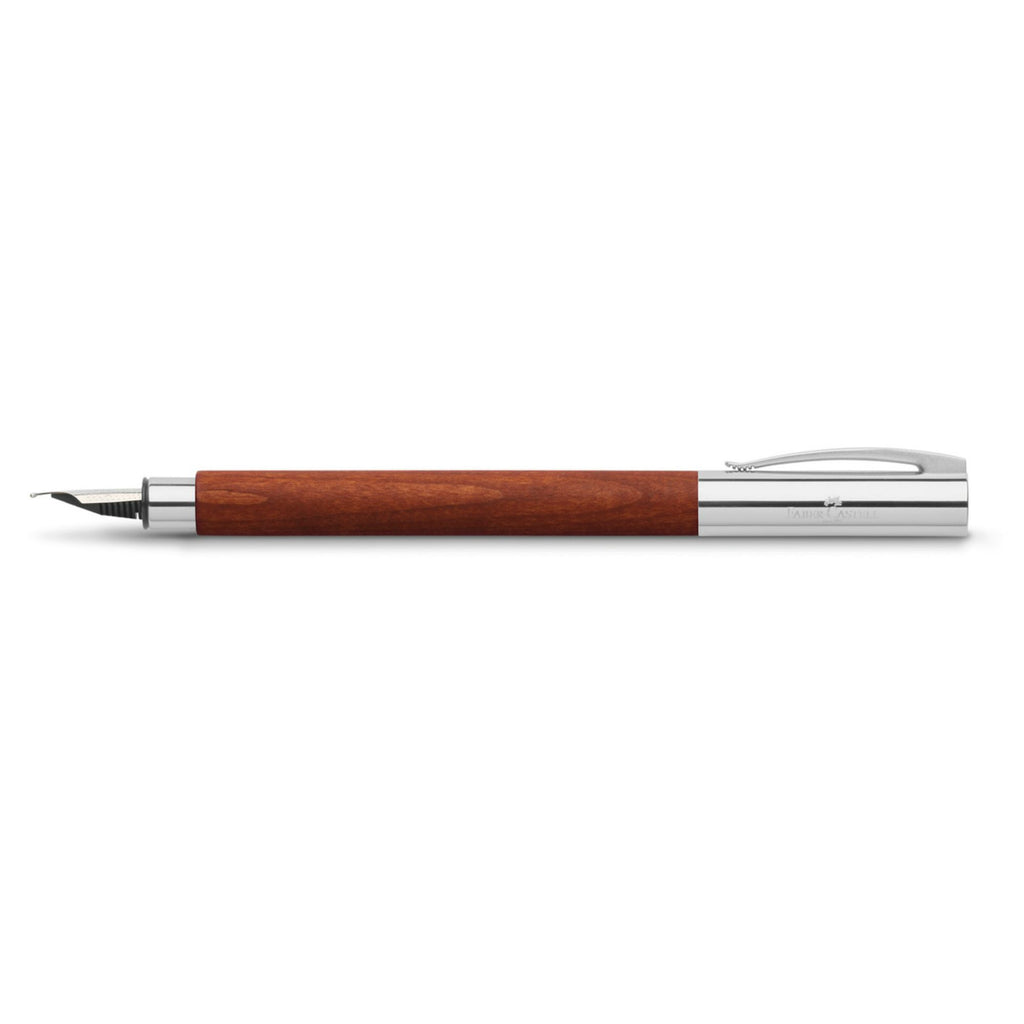 Pluma Ambition Peral Marron M Faber-Castell