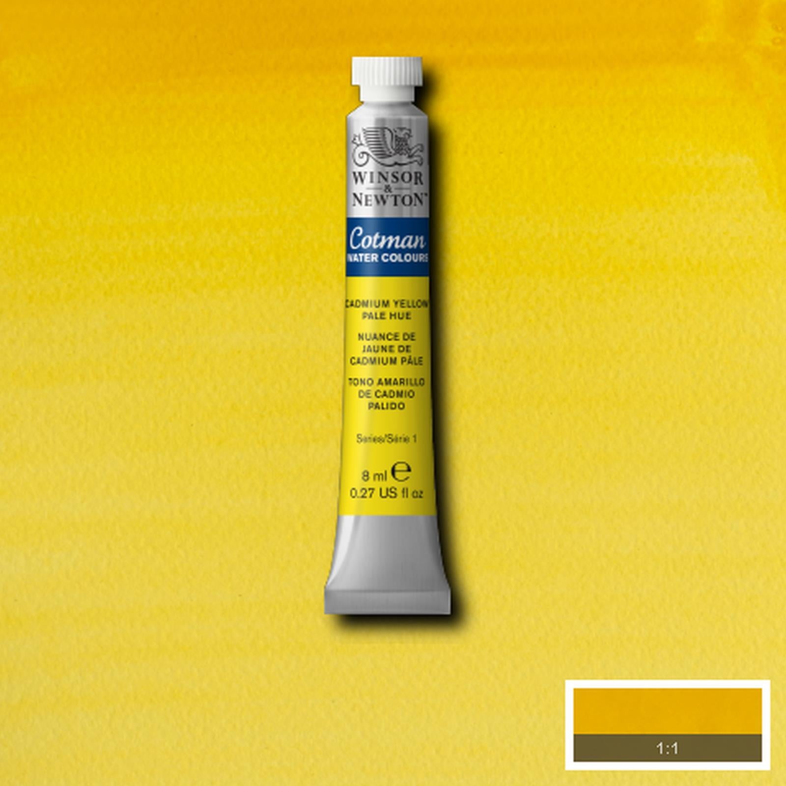 Acuarela Cotman Winsor & Newton 8ml - Varios Colores Ocre Amarillo