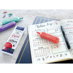 Marcador Lettering Tonos Rojos Faber-Castell x4 uds.