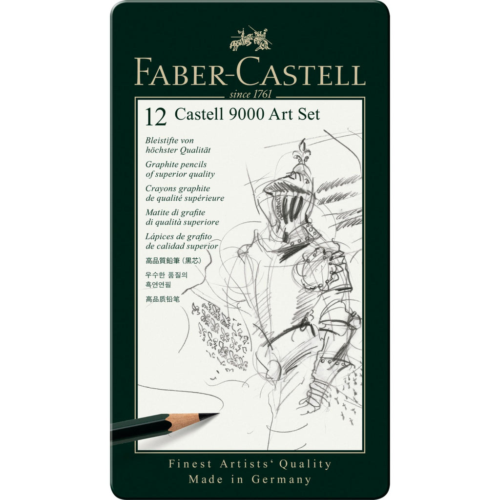 Lápiz Grafito Castell 9000 Arte Faber-Castell x12 uds.