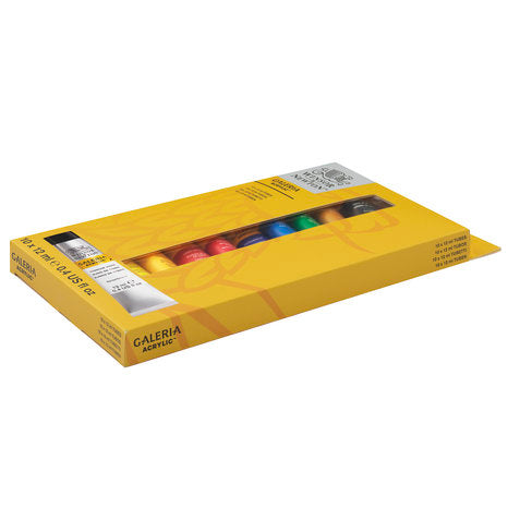Set Inicial Acrílico Galeria Winsor & Newton 10x12ml