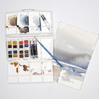 Acuarela Cotman winsor & Newton 16 Medio Godet + Tubos