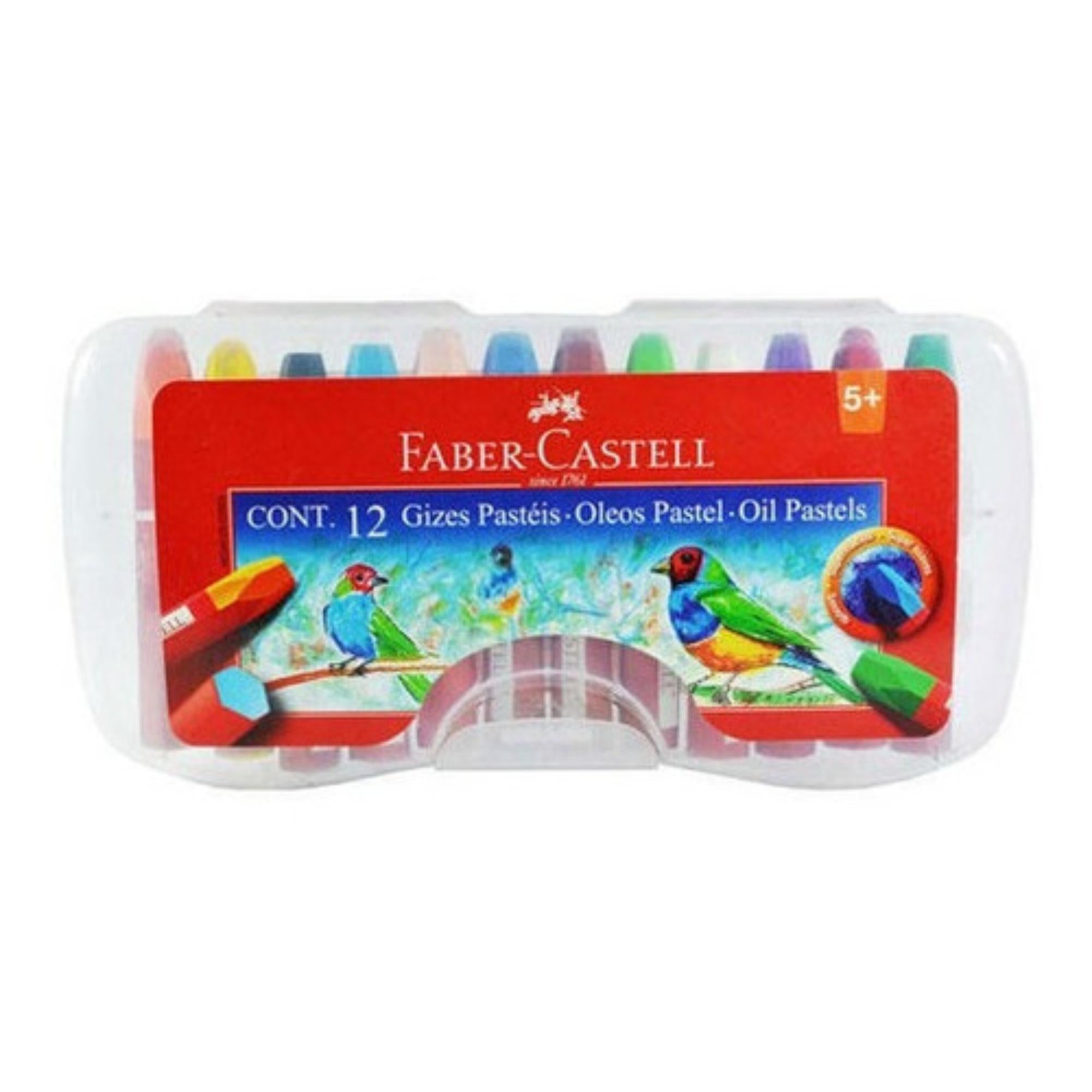 Lápiz Pastel Oil Maleta Faber-Castell x12 Colores