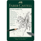 Lápiz Grafito Pitt Monochrome Faber-Castell 11 uds.