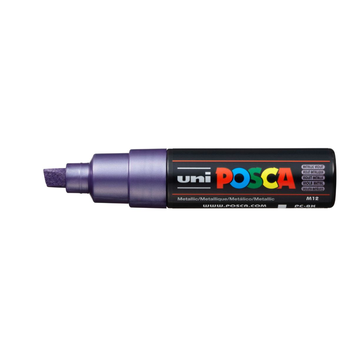 Marcador POSCA 8K Morado Violeta Metálico