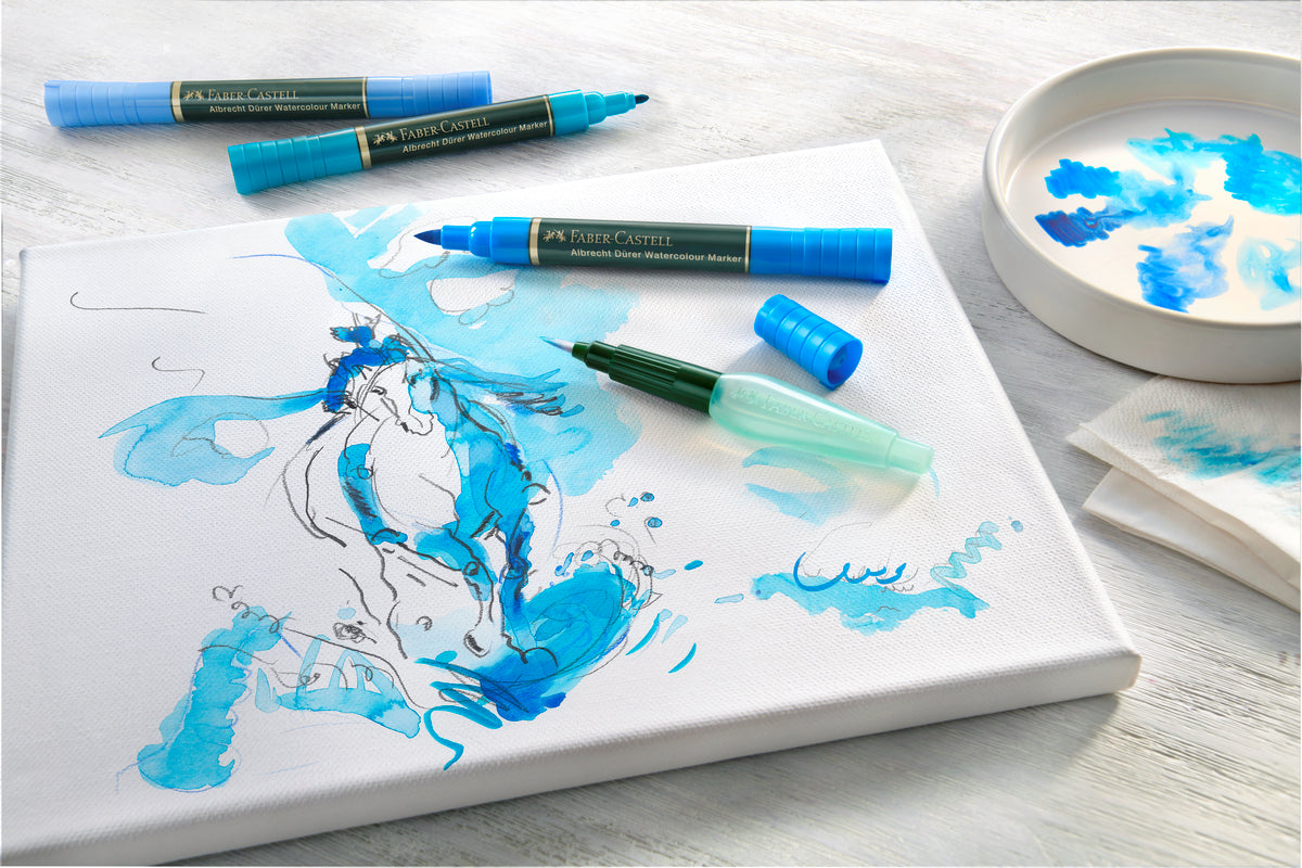 Marcadores Acuarelables A.Dürer Faber-Castell x30 Colores