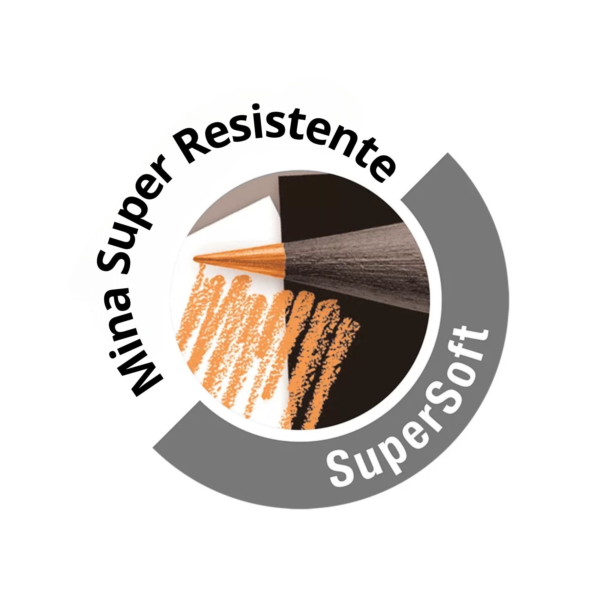 Ecolápices Supersoft x 12 Colores Piel