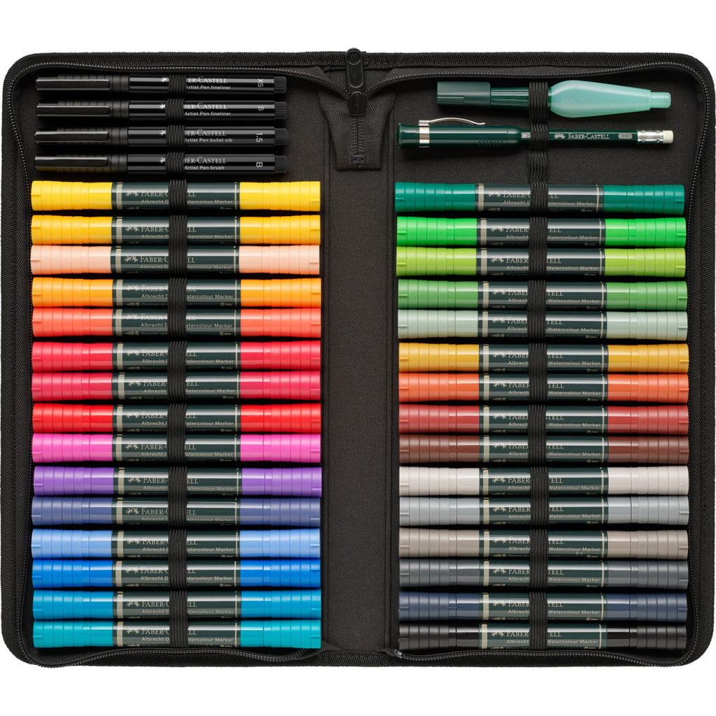 Set Marcadores Acuarelables A.Dürer Faber-Castell x30