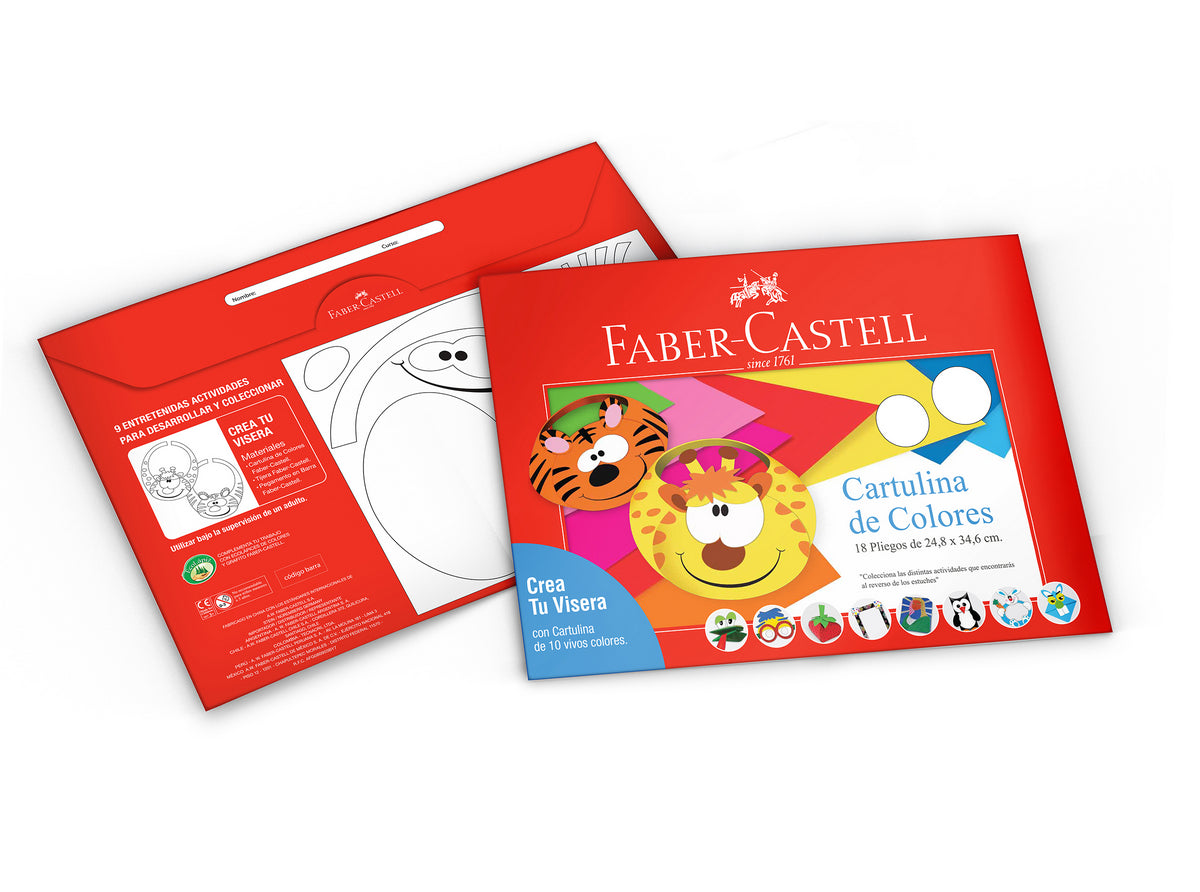Cartulina Faber-Castell x18 Pliegos