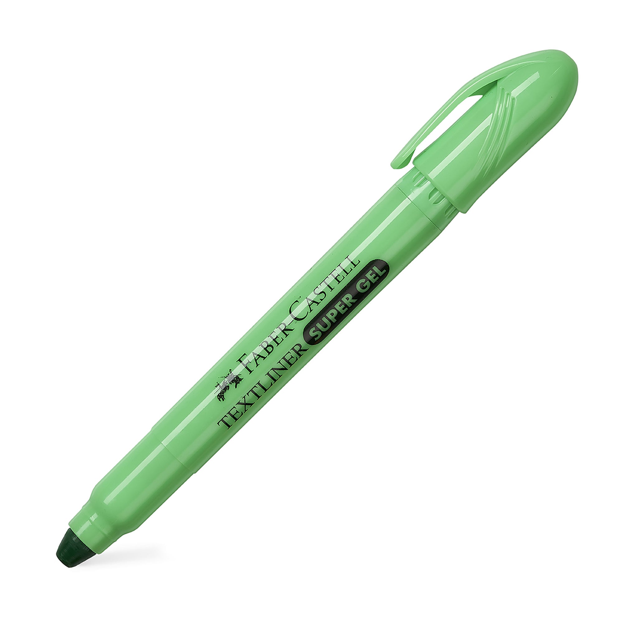 Resaltador Destacador Super Gel 1557 Faber-Castell Verde