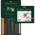 Juego Pitt Monochrome Carbón Faber-Castell x24 und.