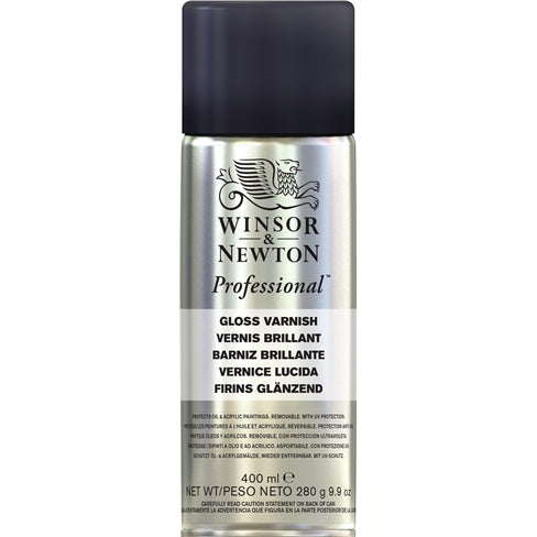 Barniz en Spray Brillante Artists Winsor & Newton 400ml