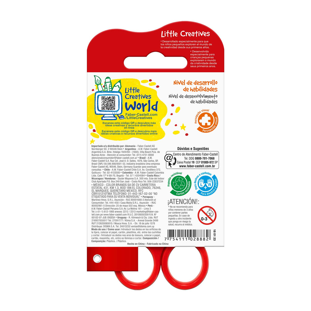 Tijera Súper Segura Faber-Castell Little Creatives