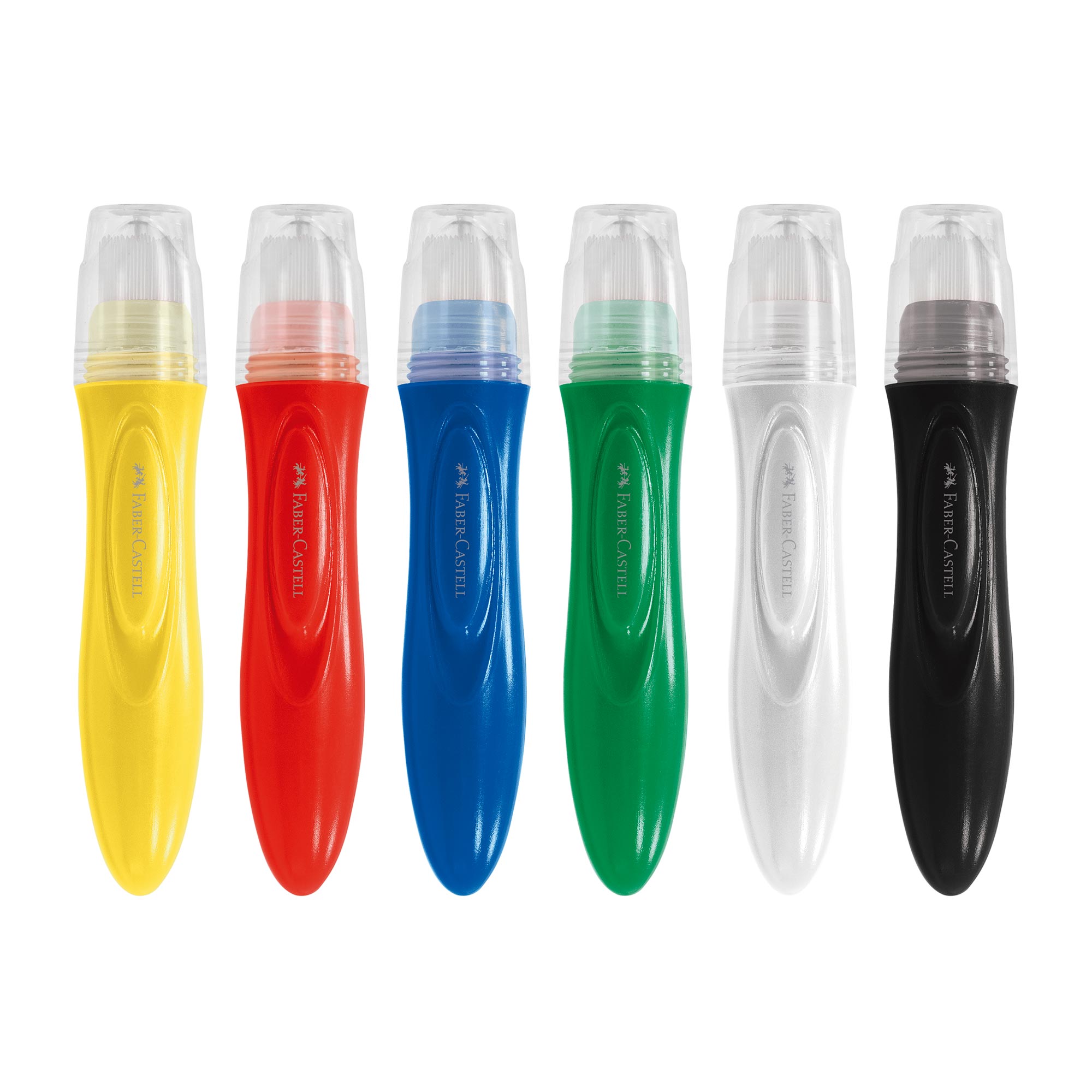 Chisguetes Témpera Little Creatives Faber-Castell x6 Colores