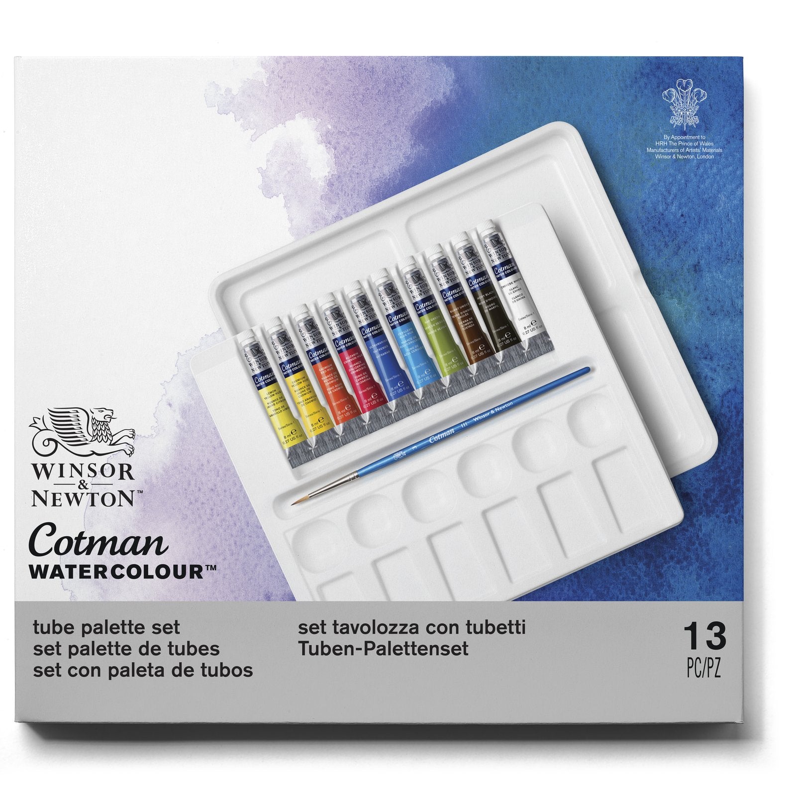 Acuarela Cotman Paleta Winsor & Newton 10 Tubos