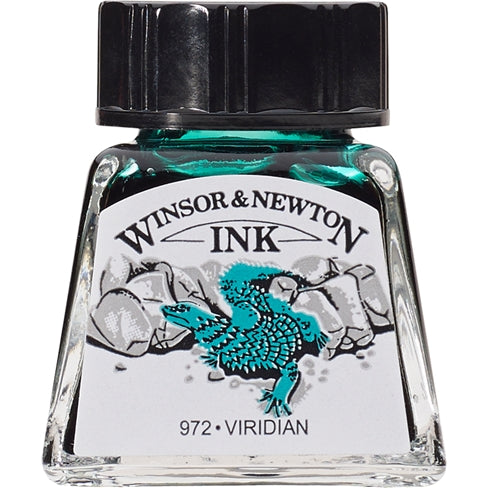 Tinta Para Dibujo Winsor & Newton 14ml - Varios Colores Negro