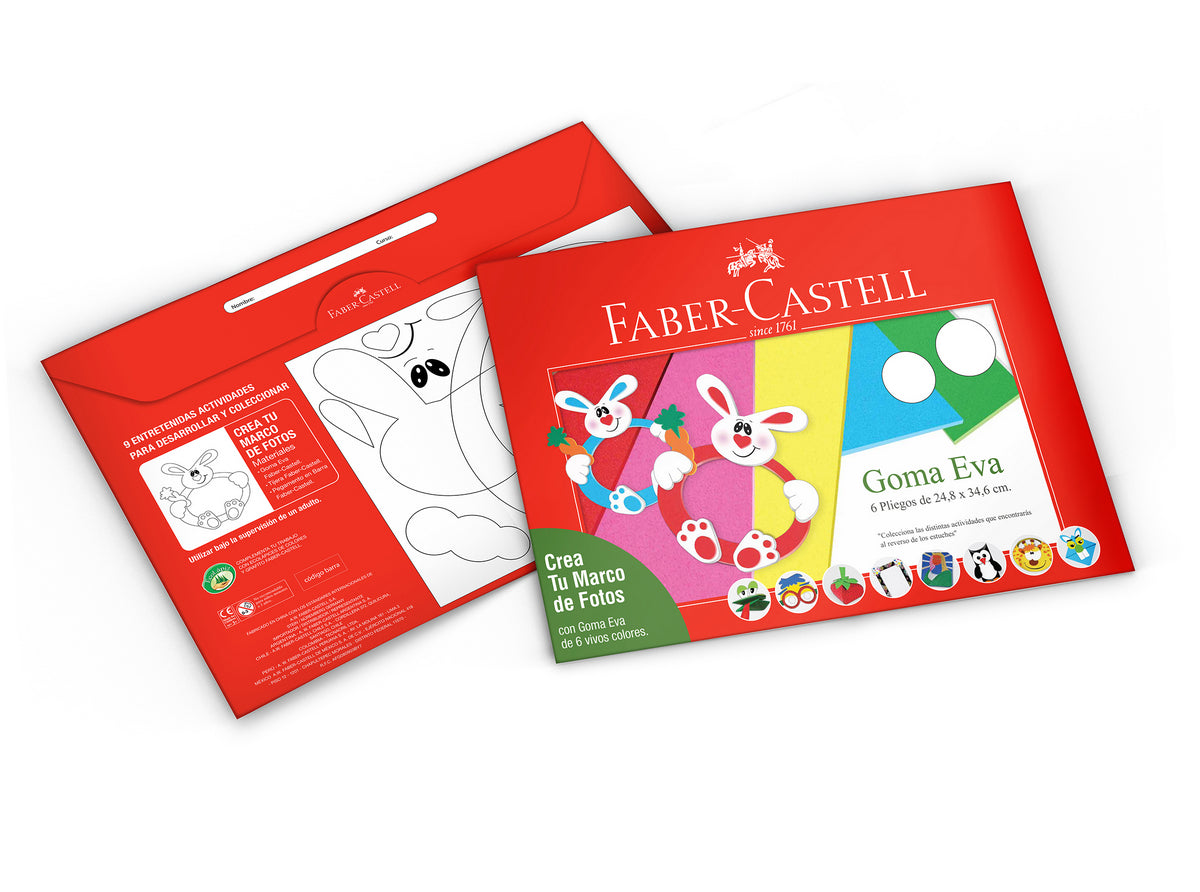 Estuche Goma Eva Faber-Castell