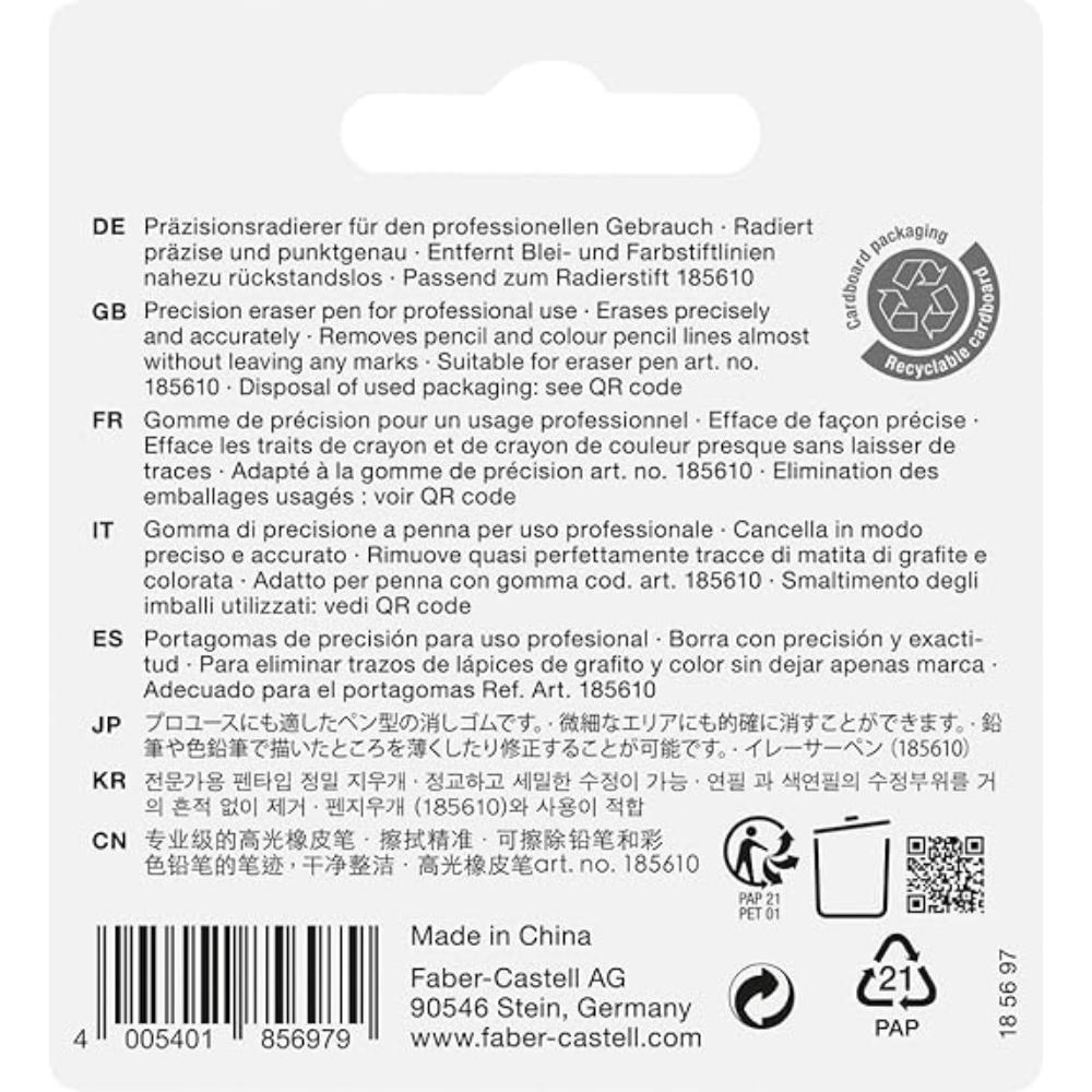 Repuesto Goma de Precisión Para Borrar A&G Faber-Castell