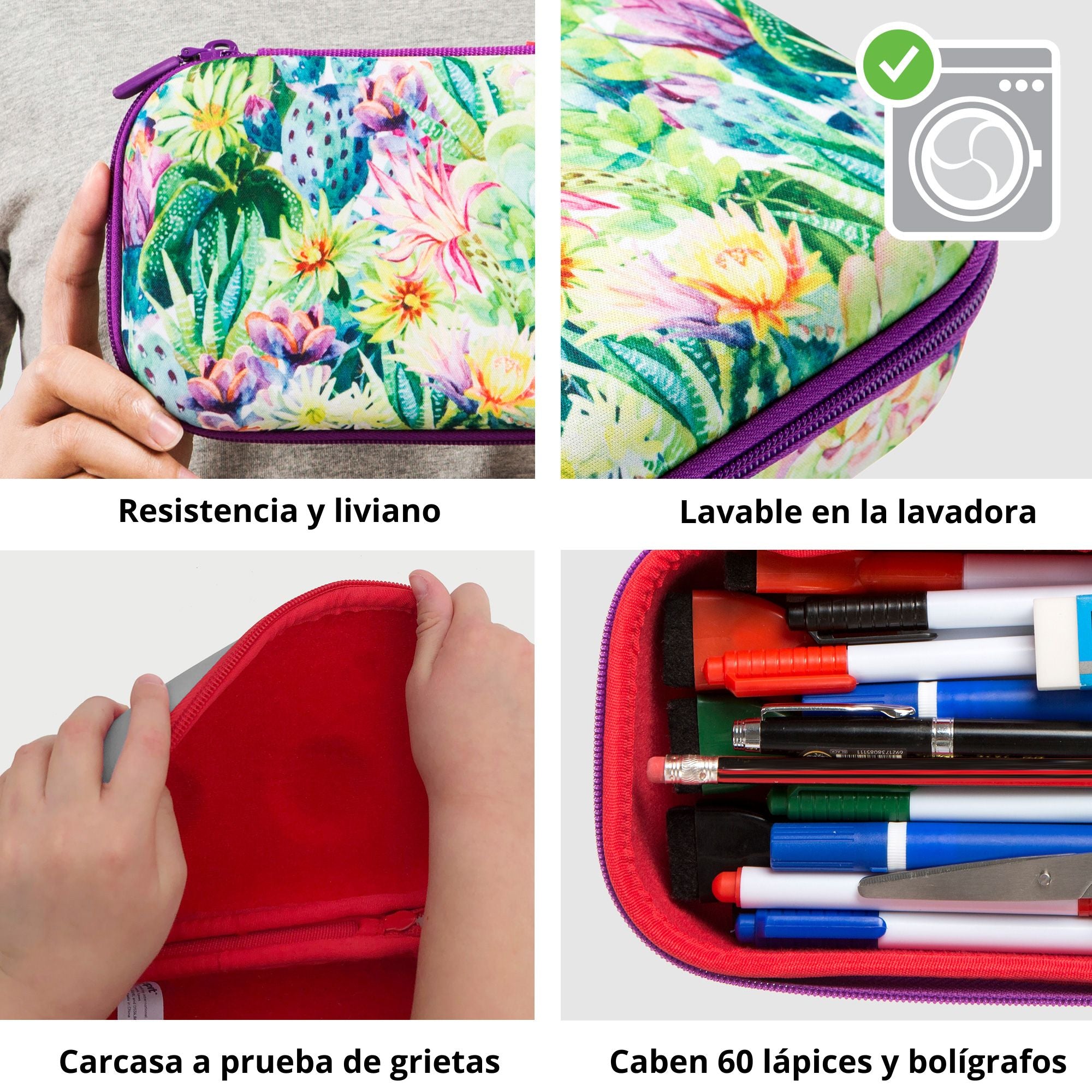 Estuche  Rígido ColorZ Cactus Faber-Castell